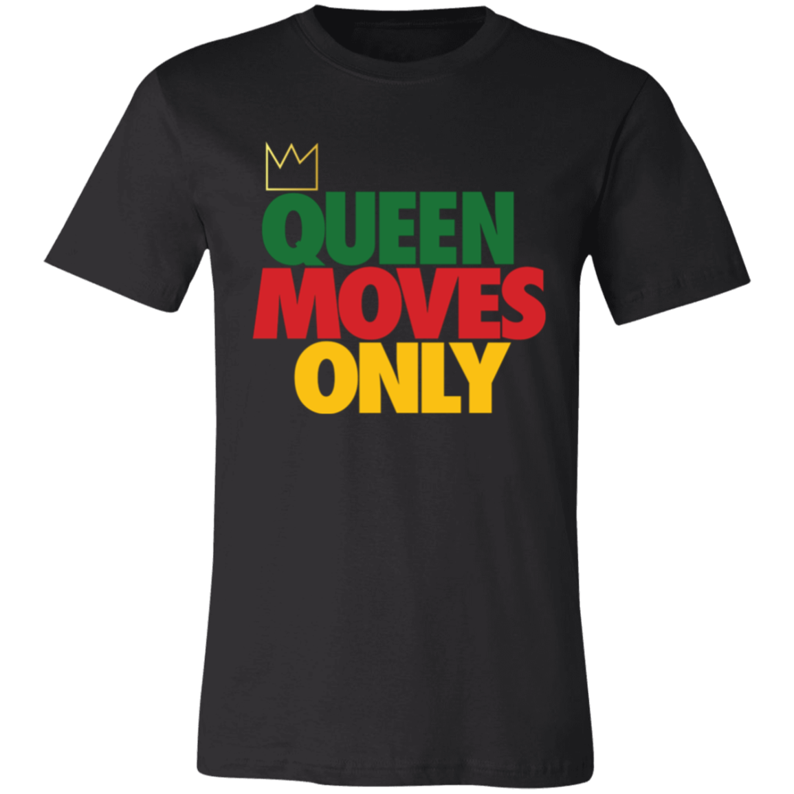 Queen Moves Only African T-Shirt