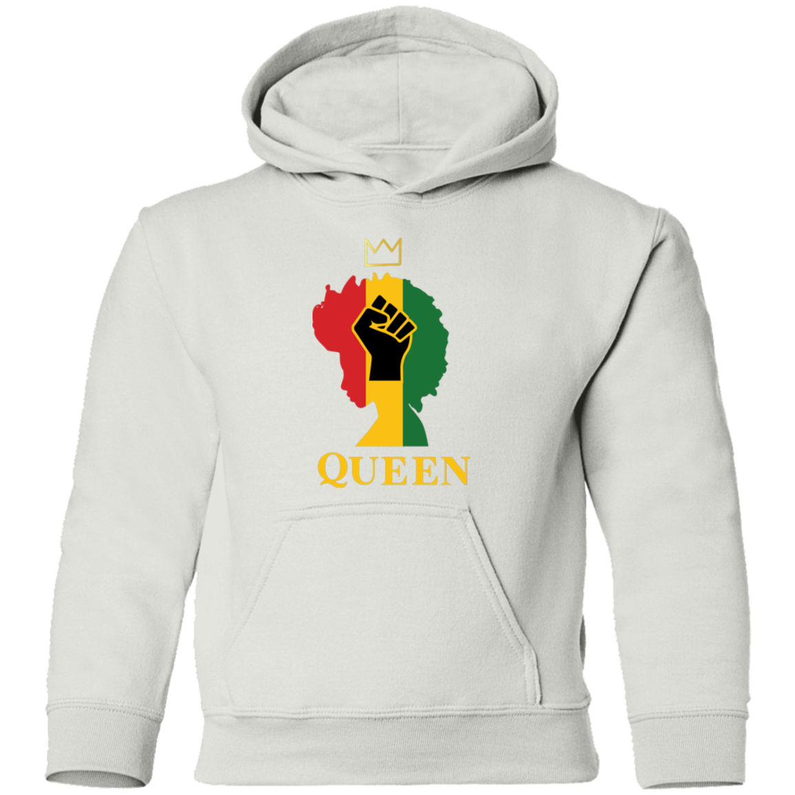 Afro African Queen Youth Hoodie