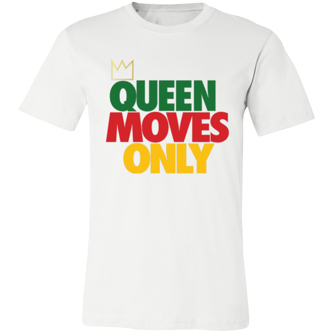 Queen Moves Only African T-Shirt