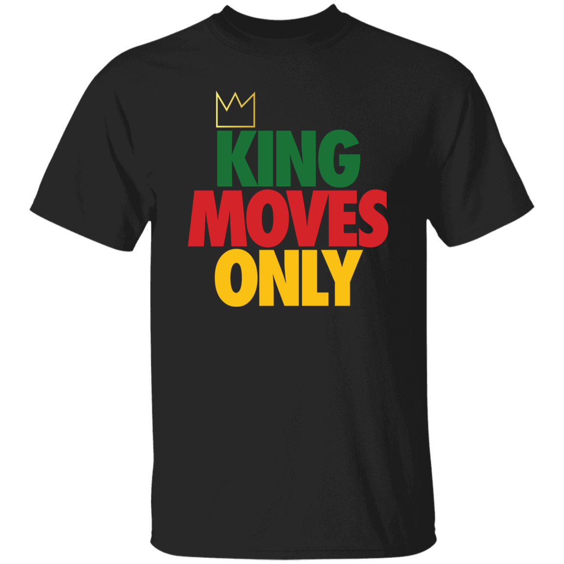 King Moves Only African T-Shirt