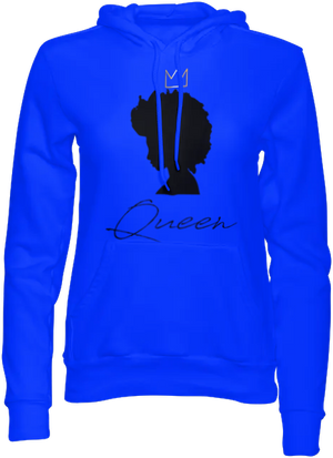 Women's "Afro Queen Hoodie" Royal Hoodie fit for a Queen