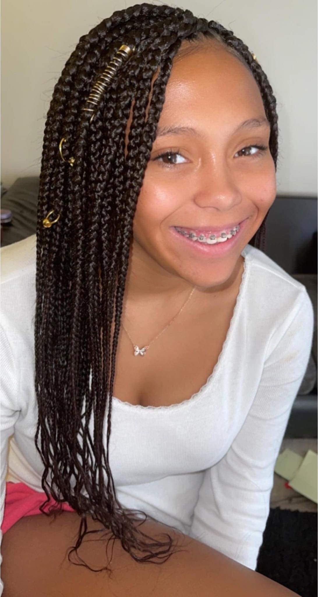 Knotless Braids Hairstyles - Etsy