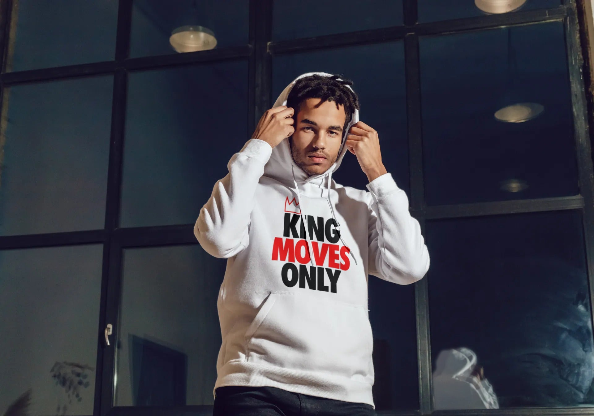 "King Moves Only" Hoodie